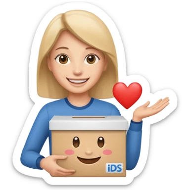 Contribution sticker