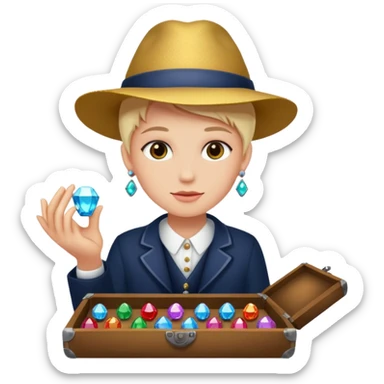 Gem seller sticker