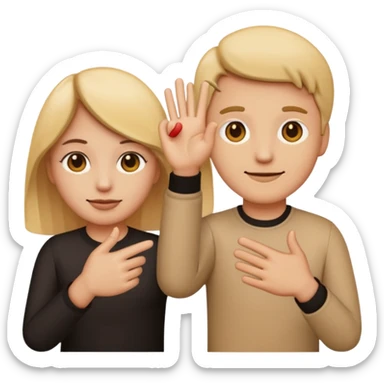 replace the ice cream with the numbers 6 and 7 holding his hands doing this emoji 🫴 and the left is the same emoji but flipped sideways then make the emojis 6️⃣7️⃣ go in each so six gos in the left hand and seven goes in the right hand sticker