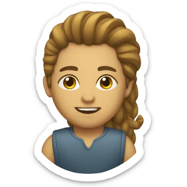 sol enojada en el trabajo sticker