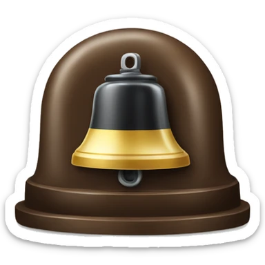 hotel reception bell sticker