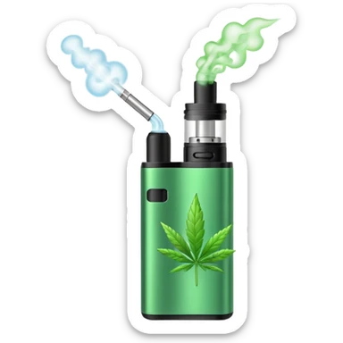 weed vape sticker