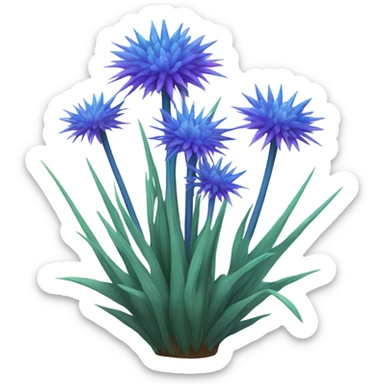 Delphinium sticker