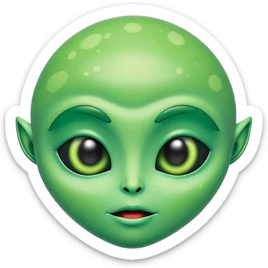 extraterrestrial sticker
