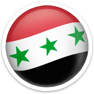 New Syrian Flag sticker