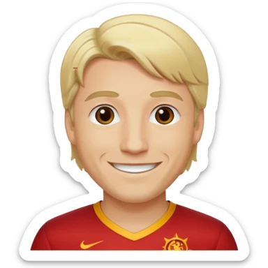 Mauro İcardi Galatasaray  sarı saçlı sticker