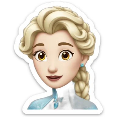 La reine des neiges sticker