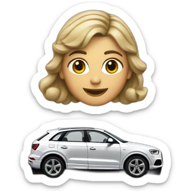 Audi q3 sticker
