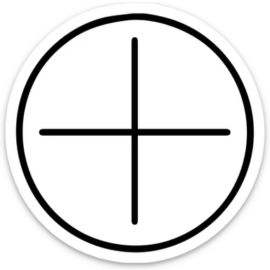 sniper scope sticker