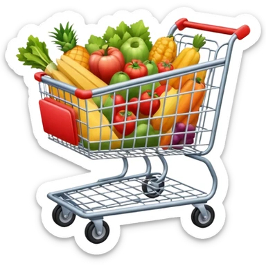 Carrello spesa sticker
