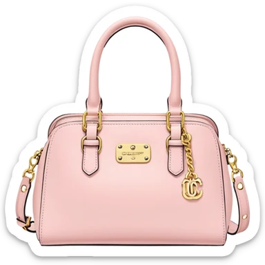 pale pink juicy couture purse sticker