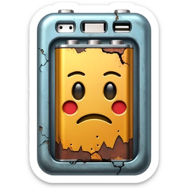  battery with no energy sticker