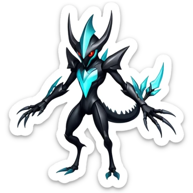 Shiny Exotic Bisharp-Darkrai-Scizor-Hybrid-Creature sticker