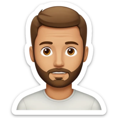 shortest beard sticker