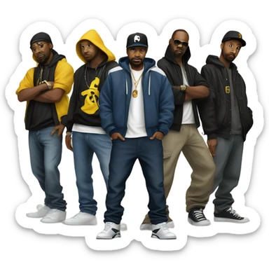 Wu tang sticker