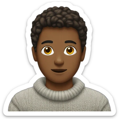 teenage boy with a sweater that says 'Eagles' sticker