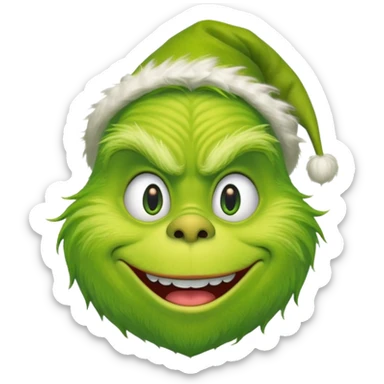 The grinch that stole christmas sticker