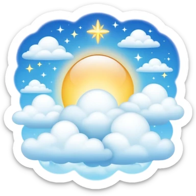Heaven  sticker