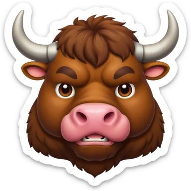 bull sticker