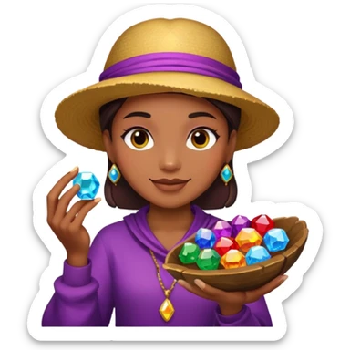 Gem seller sticker