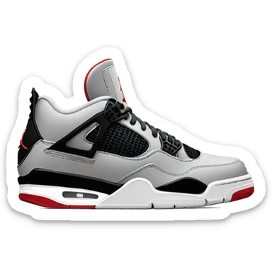Jordan 4s sticker