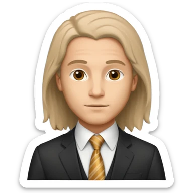 Young leonardo davinci on a stock exchange sticker