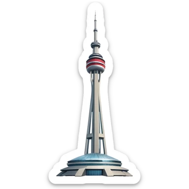 Cn tower sticker