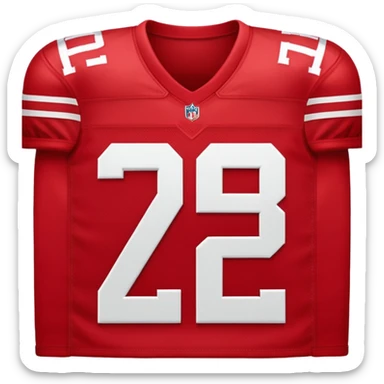 NFL players jersey | need only jersey no 22  sticker