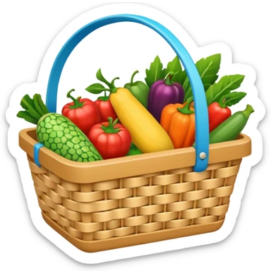 shoping basket sticker
