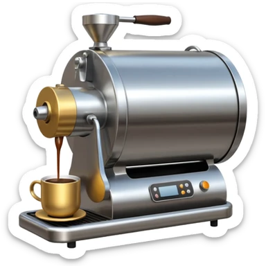 industrial coffee roast machine large  sticker