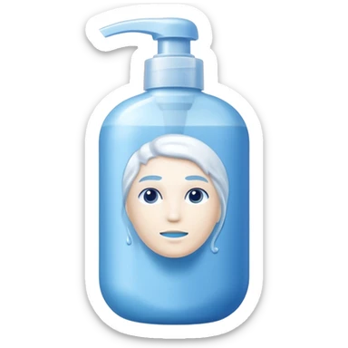 Shampoo, conditioner, mask  sticker