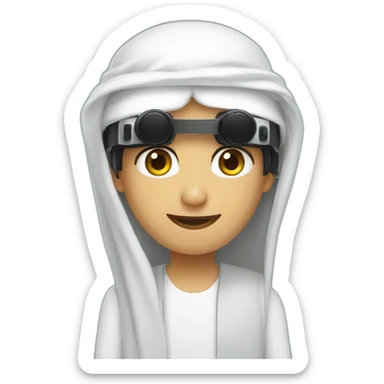 Virtual reality saudi arabia  sticker