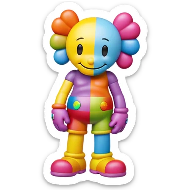 Kaws sticker