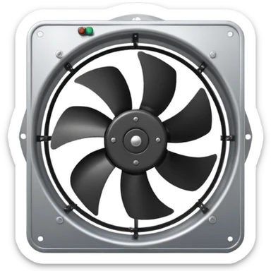 air exhaustion grow tent sticker