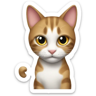 cat bring stolen  sticker