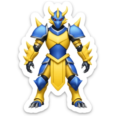 Haxorus (full body) sticker