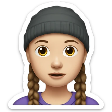 Greta Thunberg sticker