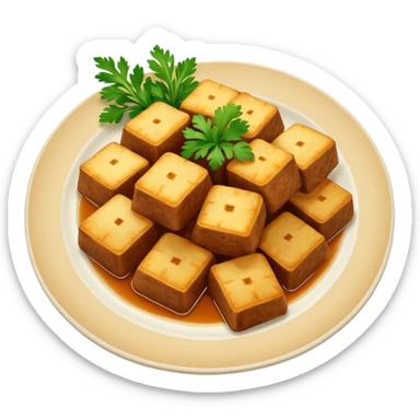 Chancho con yuca sticker