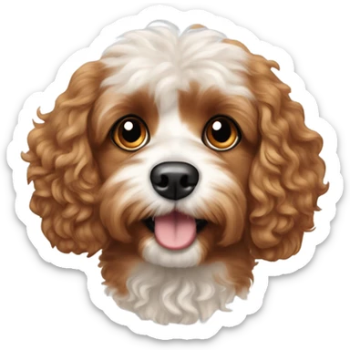 Cavapoo dog sticker