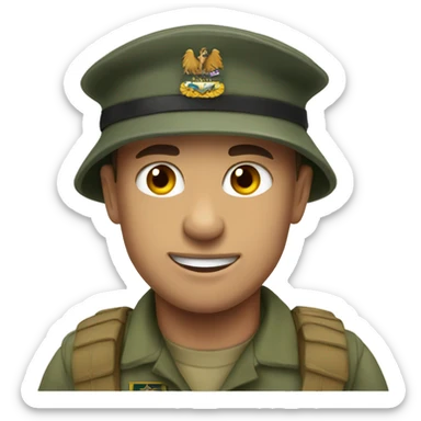 Newzealand 2 Australian Forces sticker