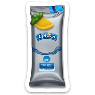 capri sun  sticker