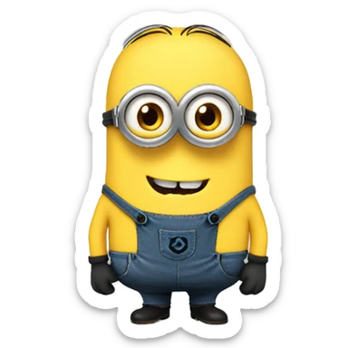 Minion sticker
