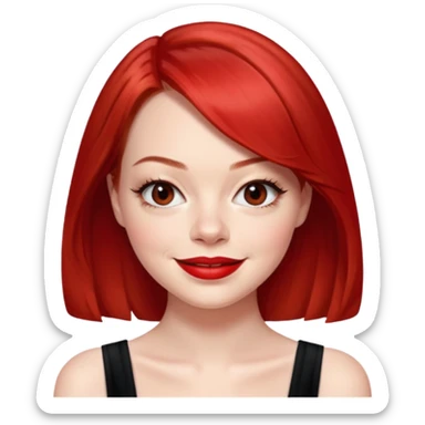 Emma Stone sticker