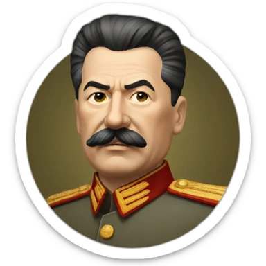 Stalin will honor sticker