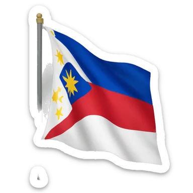 Philippines flag sticker
