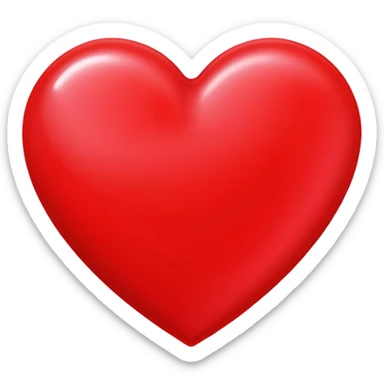 Cards that are neon red, valentines themed sticker