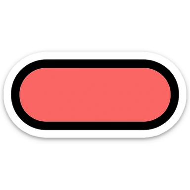 red minus symbol with a subtle shadow, suitable for a changelog Discord channel sticker