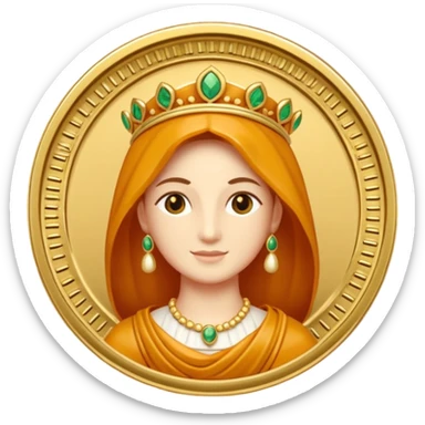 Una miniatura fotorrealista de una moneda de oro antigua o un billete de dólar plegado con un toque muy sutil y elegante de manteca de Karité derretida sobre ella. La luz dorada debe ser dominante. Colores: dorado, crema y terracota. Estilo: lujo financiero y orgánica. Enfoque suave. sticker