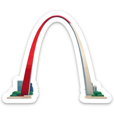 St. Louis Arch sticker
