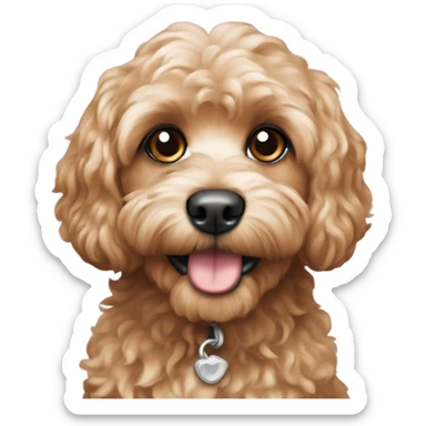 Cavapoo dog sticker